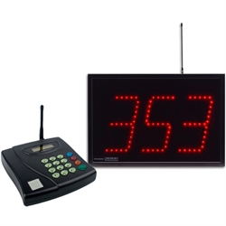 Wireless Visual-Pager® System - Microframe Model 35301 (3-Digit) 