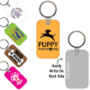 Ring-Its Leash/Collar Tags - Rectangle w/RC 