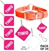 "Timid" Alert Tag - Pack of 25 